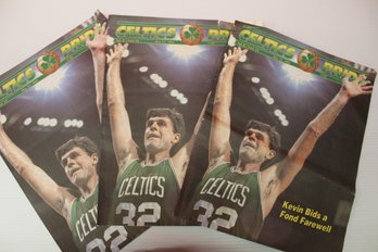 Three Vintage Celtic Pride Magazine's Vol. 8 Issue 13 May 31, 1993 Kevin McHale On Cover