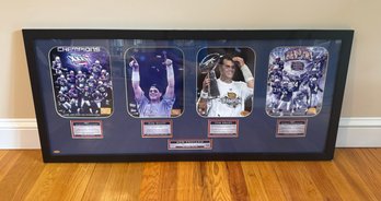 New England Patriots Tom Brady Champions Framed Decor