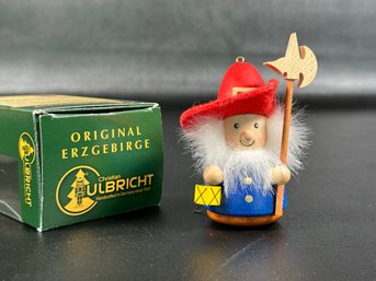 A Charmingly Detailed Christmas Ornament, Handcrafted In Germany By Christian Ulbricht #2