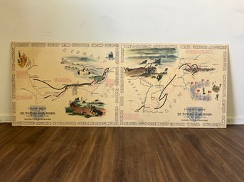 Pair Of Original World War II Maps