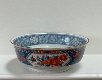 TIFFANY & CO. ASIAN IMARI FLORAL PORCELAIN BOWL