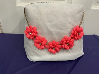 J Crew - Flower Statement Necklace