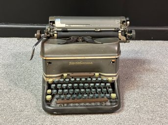 A Vintage Smith-Corona Manual Typewriter