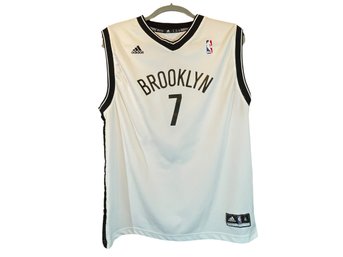 Adidas Brooklyn Nets NBA Basketball Jersey #7 Joe Johnson - Size XL