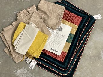 Textiles:  Pillow Shams, Napkins, And More