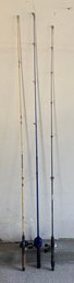 Three Fishing Poles