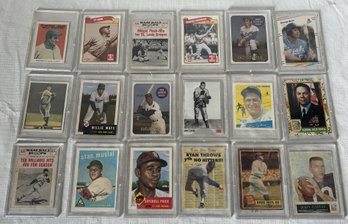 Large Lot Of Vintage Sports Cards- Babe Ruth, Satchel Paige, Muhammed Ali And More