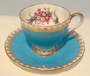 Beautiful Kent Of England Teacup And Saucer