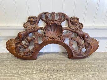 Antique Wood Carving