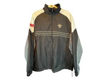 New Orleans Saints NFL Windbreaker - Size Large