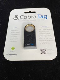 Cobra Tag Bt225 Bluetooth 2-Way Communication/Alarm Tag For Android/Blackberry