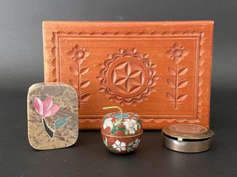 A Great Assortment Of Trinket Boxes