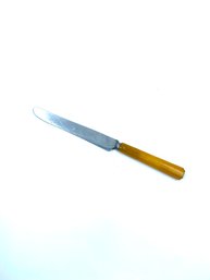 Vintage Robinson Knife Co. Stainless Butterknife W/ Bakelite Handle