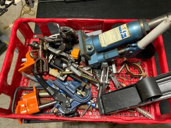 Miscellaneous Tool Lot ~ Vises, Clench Wrench & More ~