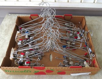 Whitmor? Add-On Skirt/Blouse Stainless Steel Hanger Group Of 20, Plus Extras