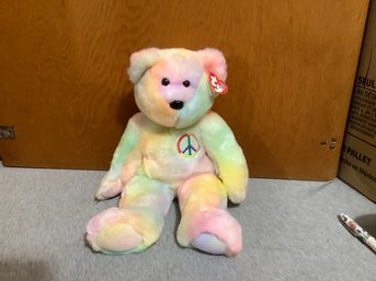 Beanie Buddies 1999 Peace Bear 24