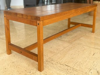 A Vintage Modern Teak Coffee Style, Possibly Danish