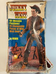 JOHNNY WEST By MARX Box And Figure Are Damaged