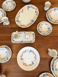 Villeroy And Boch Melina - Eight Piece Setting With Serving Dishes