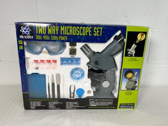 Edu Science Two Way Microscope Set