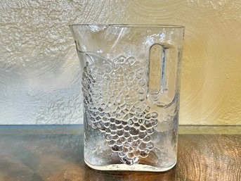 Vintage Riedel Glass Pitcher