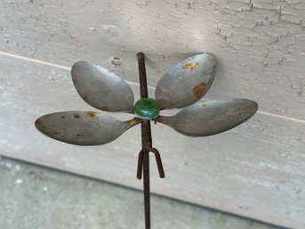 Garden Decor: A Whimsical Dragonfly Made From Spoons