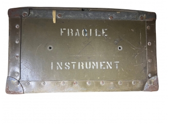 Vintage Army Artillery / Ammunition Metal Box