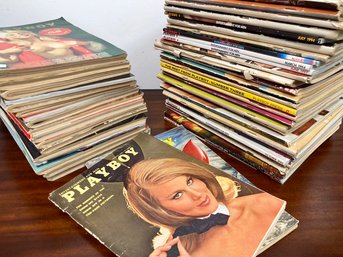 Vintage Playboy Magazines 1960's-1980's