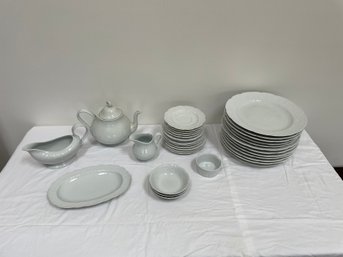Dansk White Ivory Dinnerware Plates