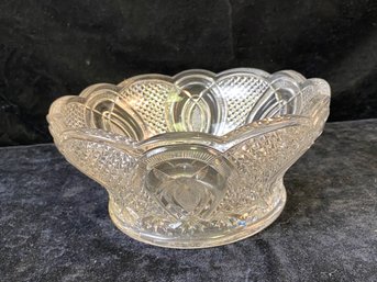 Vintage Brilliant Cut Glass Bowl