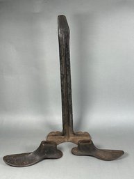 Cast Iron Shoe Molds With Stand