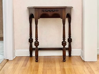 Hall Stand Console Table With Turned Legs