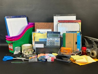 A Large Assortment Of Office Supplies