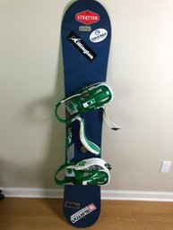 Burton Snowboard With Bindings