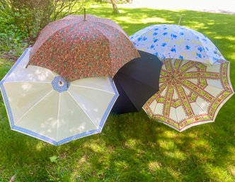 Lovely Collection Of  Vintage Umbrellas Including Nina Ricci And Givenchy