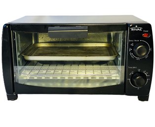 Rival Toaster Oven (Model MG10FK-B) UNTESTED!