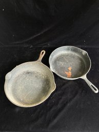 Cast Iron Pans Set Of 2