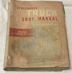 Studebaker Truck Shop Manual 2E - 8E Series