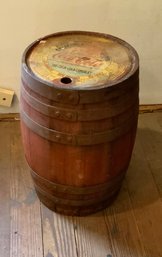 Antique Coca-Cola Wood Syrup Barrel