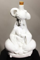 Antique German Porcelain Figural Perfume Bottle Of A Swami