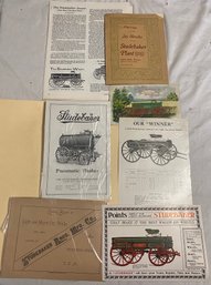 1800's Studebaker Wagon Publications And Advertisements