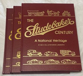 Three 'the Studebaker Century' By Asa Hall Books