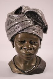 Beautiful Casper Darare - Xhosa Female Posthumous Cold Casting - Stamped H29