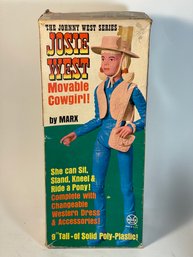 JOHNNY WEST SERIES - MOVEABLE COWGIRL BY MARX