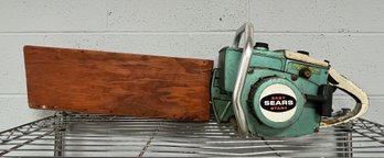 Vintage Sears Easy Start Chain Saw