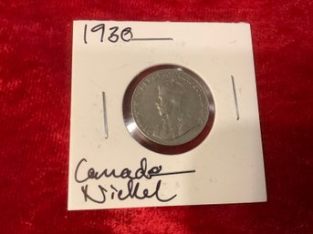 1930 Canada Nickel 5