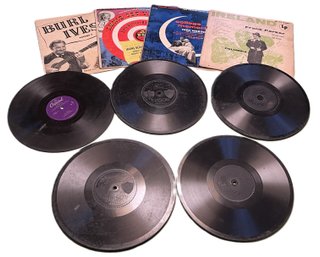 Four Edison Records-Burl Ives-Frank Parker-Fred Waring-Don Wilson (No Jacket) And Annie Get Your Gun Lot 7