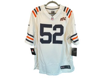 NWT Nike Khalil Mack #52 NFL Chicago Bears On Field Jersey - Size XL