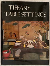 Vintage 1960 Book Tiffany Table Settings & Co -designed By Nancy H Dale - Illustrated Color & B&W