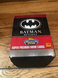 36 Count, Sealed Batman Returns Topps Movie Card Packs In Original Box.   Lot 15